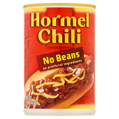 Hormel Chili No Beans, 15 oz Price Rite