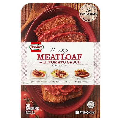 Hormel Homestyle Meatloaf with Tomato Sauce, 15 oz