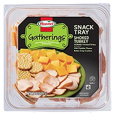 HORMEL GATHERINGS Snack Tray Turkey and Cheese, 14 OZ
