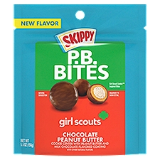 Skippy Girl Scouts Chocolate Peanut Butter P.B. Bites, 5.5 oz, 5.5 Ounce