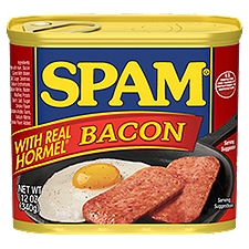 Spam Bacon with Real Hormel Canned Meat, 12 oz, 340 Gram