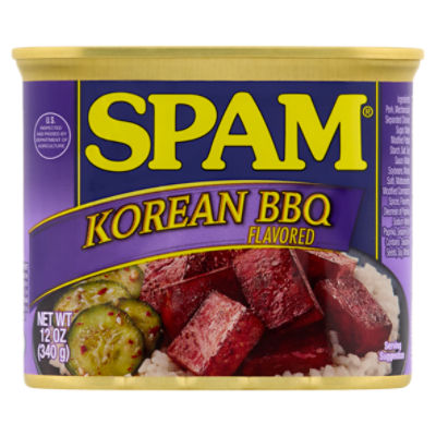 Spam Korean BBQ Flavored, 12 oz