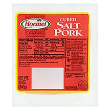 Hormel Cured Salt Pork, 12 oz