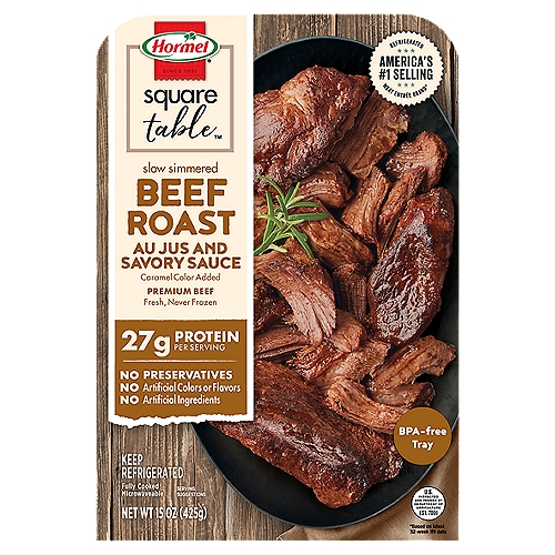 No Preservatives. Ready for the Microwave or Skillet. Microwaveable. Now with Premium Beef. 0g Trans Fat. Dairy Free. Gluten Free. Fully cooked.