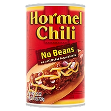 Hormel No Beans Chili, 25 oz