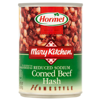 Hormel Mary Kitchen Homestyle Reduced Sodium Corned Beef Hash, 14 oz, 14 Ounce