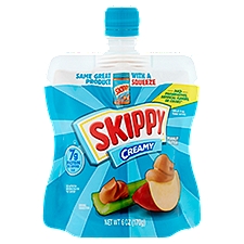Skippy Creamy Peanut Butter, 6 Ounce