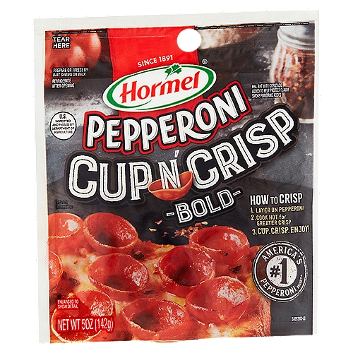 Hormel Cup N' Crisp Bold Pepperoni, 5 oz 
