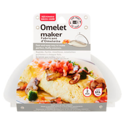 Plat à Omelette de Micro-Onde,Betterlife Cuit Omelette Spécial Micro-Onde,  Pocheuse à œufs,Microwave