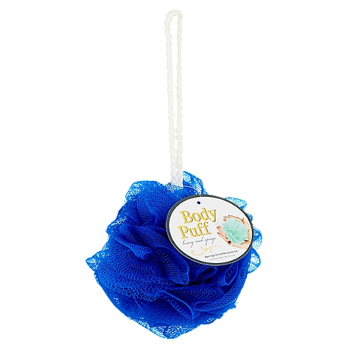 Body Puff
Luxury Mesh Sponge

Cleanse and invigorate your body with the petal soft touch of the Body Puff.