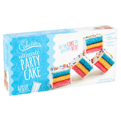 The Original Cakebites Ultimate Party Cake, 2 oz, 4 count