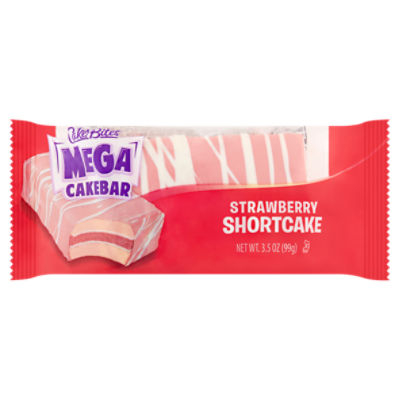 CakeBites Strawberry Shortcake Mega Cakebar, 3.5 oz