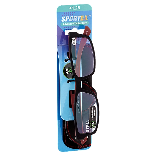 SAV Eyewear Sportex +1.25 Readers