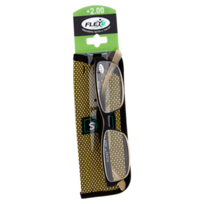 SAV Eyewear Flex 2 +2.00 Readers with a Twist