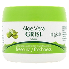 Grisi Aloe Vera Freshness Face Cream & Body Lotion, 3.8 oz