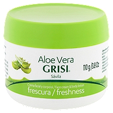 Grisi Aloe Vera Freshness, Face Cream & Body Lotion, 3.8 Fluid ounce