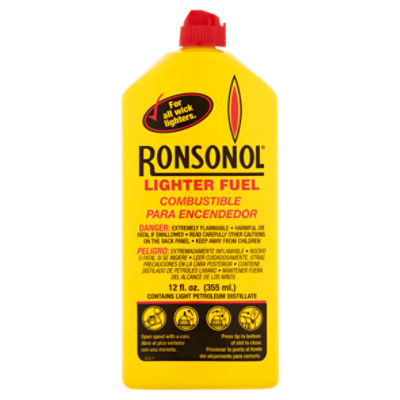 Ronsonol Lighter Fuel, 12 fl oz