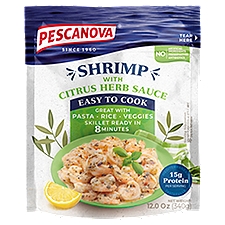 Pescanova Citrus Herb Sauce, Shrimp, 12 Ounce