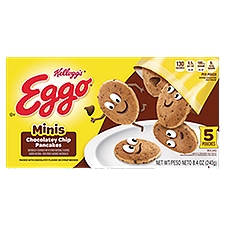 Eggo Bites Chocolatey Chip, Pancakes, 8.4 Ounce