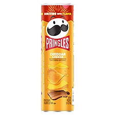 Pringles Lunch Snacks Cheddar Cheese, Potato Crisps Chips, 5.5 Ounce