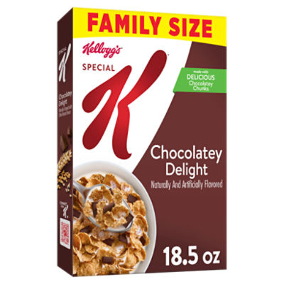 Kellogg's Chocolate Frosted Flakes Family Size 24.7 oz - Water