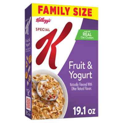 Kellogg's Special K Fruit & Yogurt Cereal Family Size, 19.1 oz