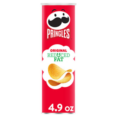 Pringles Reduced Fat Original Potato Crisps Chips, 4.9 oz