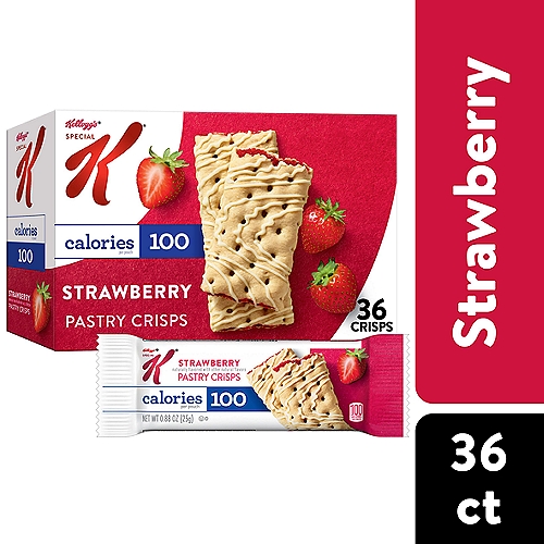 Kellogg's Special K Strawberry Pastry Crisps, 15.84 oz, 36 Count