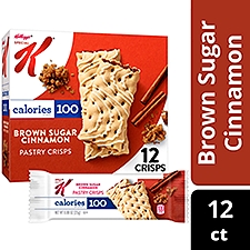 Kellogg's Special K Brown Sugar Cinnamon Pastry Crisps, 5.28 oz, 12 Count