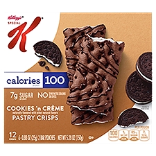 Special K Cookies & Crème, Pastry Crisps, 5.28 Ounce
