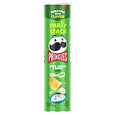 Pringles Lunch Snacks, Sour Cream and Onion, Potato Crisps Chips, 7.1 Ounce