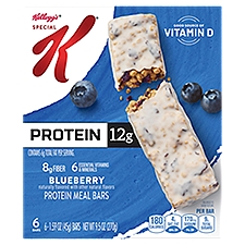 Special K Meal Replacement Blueberry, Protein Bars, 9.5 Ounce