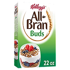 Kellogg's All-Bran Buds Original Cold Breakfast Cereal, 22 oz