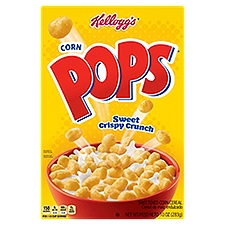 Corn Pops Sweetened Corn, Cereal, 10 Ounce