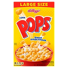 Kellogg's Corn Pops Sweetened Corn Cereal Large Size, 14.6 oz