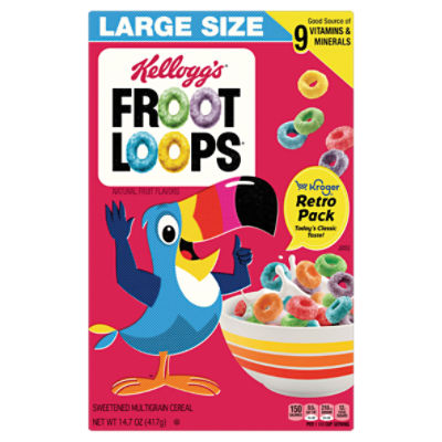 Froot Loops Fruit Flavored Original, Breakfast Cereal