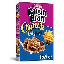 Kellogg's Raisin Bran Crunch Original Cold Breakfast Cereal, 15.9 oz, 15.9 Ounce