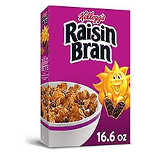 Kellogg's Raisin Bran Original Cold Breakfast Cereal, 16.6 oz