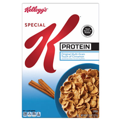 Kellogg's Special K Original Multi-Grain Touch of Cinnamon Protein Cold Breakfast  Cereal, 13.3 oz - Fairway