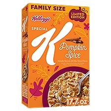 Kellogg's Special K Pumpkin Spice Cold Breakfast Cereal, 12.9 oz