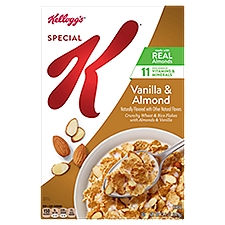 Special K Vanilla & Almond, Cereal, 12.9 Ounce
