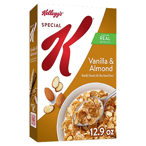 Kellogg's Special K Vanilla and Almond Cold Breakfast Cereal, 12.9 oz