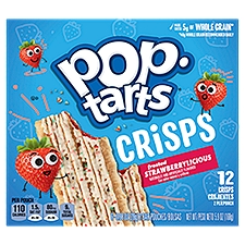 Pop-Tarts Crisps Frosted Strawberrylicious, Bar, 0.98 Ounce