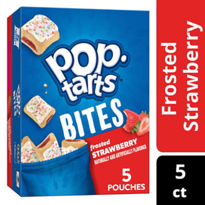 Pop Tarts Frosted Strawberry Baked Pastry Bites, 7 oz, 5 Count, 7 Ounce