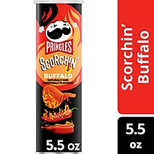 Pringles Scorchin' Buffalo Potato Crisps Chips, 5.5 oz