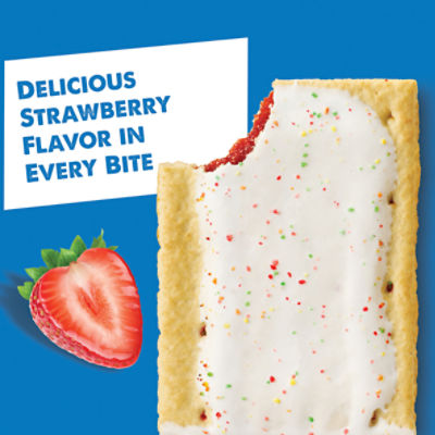 Pop-Tarts Frosted Strawberry Toaster Pastries Megha Value, 27 oz, 32 count