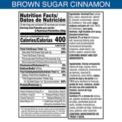 Pop-Tarts Frosted Brown Sugar Cinnamon Toaster Pastries Mega Value, 27 oz, 32 count