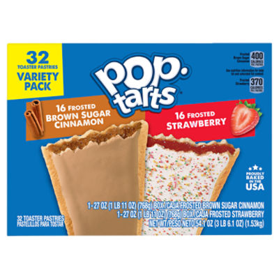 Pop-Tarts Toaster Pastries Mega Value, 32 count, 54.1 oz