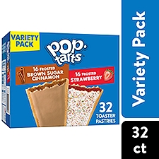 Pop Tarts Variety Pack Toaster Pastries, 3.3 lb, 32 Count