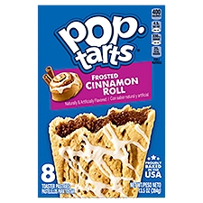 Pop-Tarts Toaster Pastries Frosted Cinnamon Roll, 8 Each